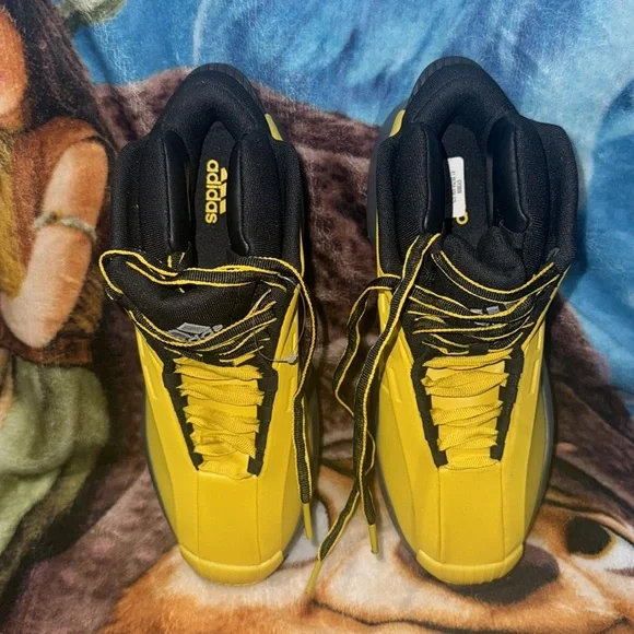 Adidas Originals Crazy 1 Yellow Sneakers - Picture 4 of 11